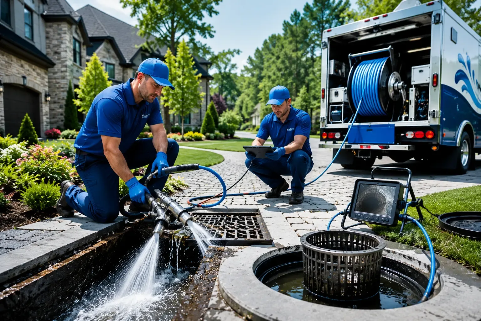 Local outdoor drain cleaning professionals in Bingham, ME